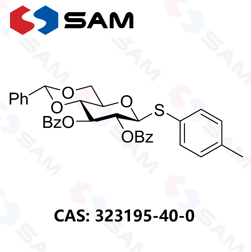 4-甲基苯基 4,6-O-苄叉-2,3-二-O-苯甲酰基-1-硫代-β-D-吡喃葡萄糖苷,4-Methylphenyl 4,6-O-Benzylidene-2,3-di-O-benzoyl-1-thio-β-D-glucopyranoside