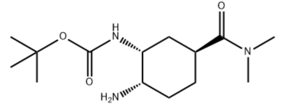 依度沙班中间体,Tert-Butyl [(1R,2S,5S)-2-amino-5-[(dimethylamino)carbonyl]cyclohexyl]carbamate