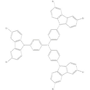 六溴-TCTA,tris(4-(3,6-dibroMo-9H-carbazol-9-yl)phenyl)aMine