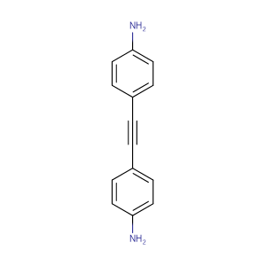 双(4-氨基苯基)乙炔,4-[2-(4-AMINOPHENYL)ETHYNYL]ANILINE