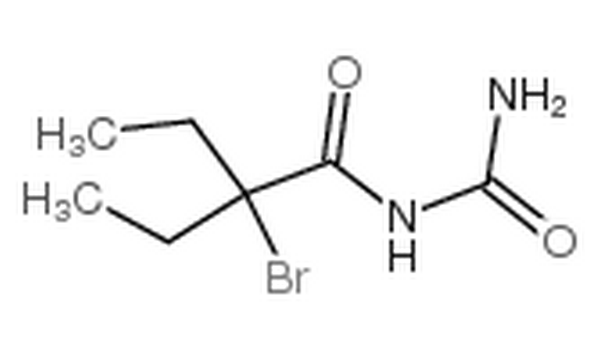 乙溴酰脲,(2-bromo-2-ethylbutyryl)urea