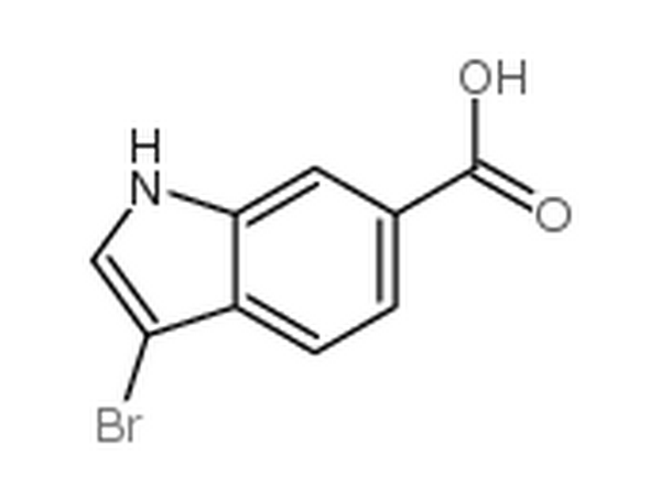 3-溴吲哚-6-甲酸,3-Bromo-1H-indole-6-carboxylic acid