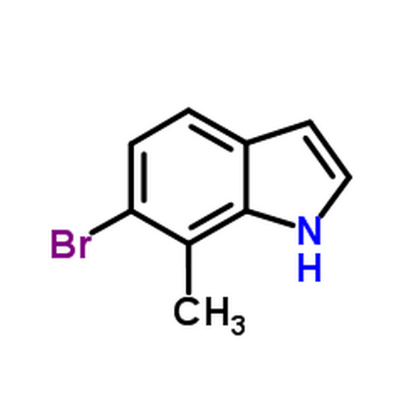 6-溴-7-甲基吲哚,6-Bromo-7-methyl-1H-indole