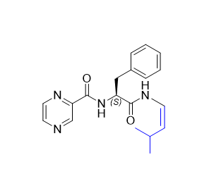 硼替佐米杂质12,(S,Z)-N-(1-((3-methylbut-1-en-1-yl)amino)-1-oxo-3-phenylpropan-2-yl)pyrazine-2-carboxamide