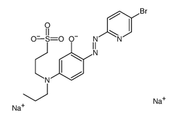 5-溴-PAPS,disodium,3-[4-[(5-bromopyridin-2-yl)diazenyl]-3-oxido-N-propylanilino]propane-1-sulfonate