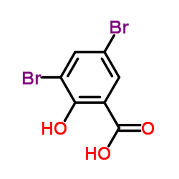 3,5-二溴水楊酸,3,5-Dibromosalicylic acid