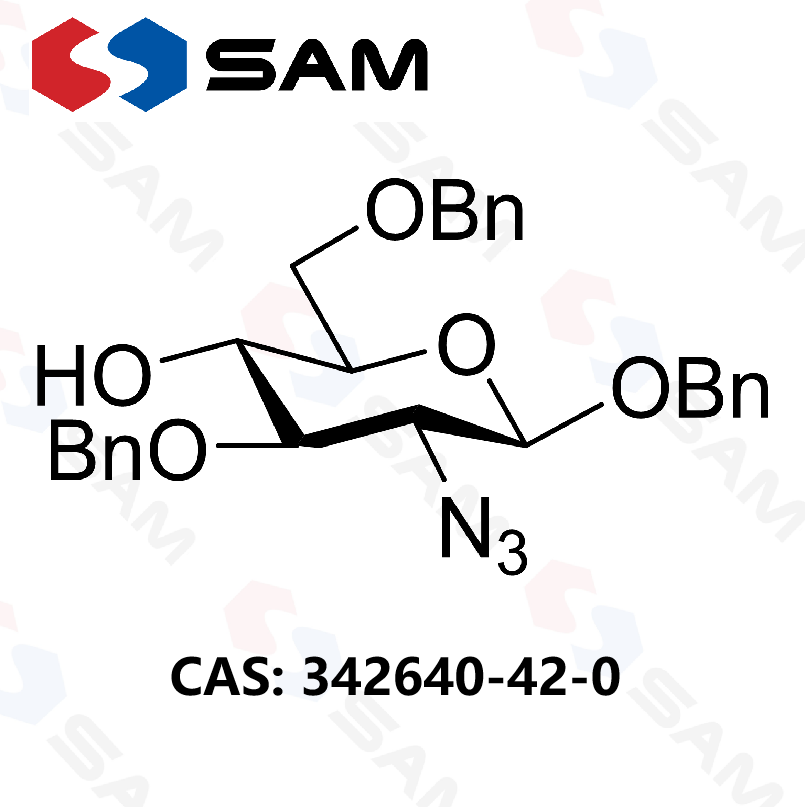 芐基 2-疊氮基-3,6-二-O-芐基-2-脫氧-β-D-吡喃葡萄糖苷,Benzyl 2-Azido-3,6-di-O-benzyl-2-deoxy-β-D-glucopyranoside