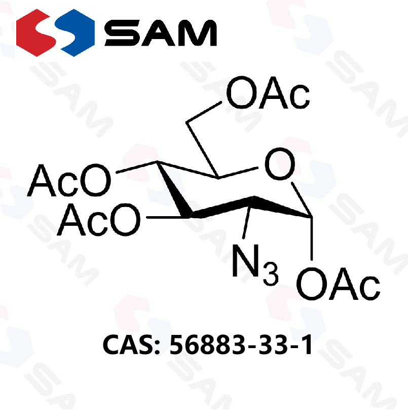1,3,4,6-四-O-乙酰基-2-叠氮-2-脱氧-α-D-吡喃葡萄糖,1,3,4,6-Tetra-O-acetyl-2-azido-2-deoxy-α-D-glucopyranose