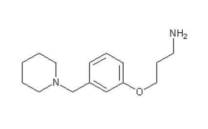 N-3-[3-(1-哌啶甲基)-苯氧基]丙胺,N-[3-[3-(1-Piperidinylmethyl)phenoxy]propyl]amine
