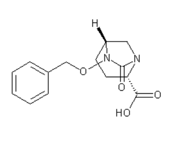 (2S,5R)-6-(苄氧基)-7-氧代-1,6-二氮杂双环[3.2.1]辛烷-2-羧酸,trans-6-benzyloxy-7-oxo-1,6-diazabicyclo[3.2.1]octane-2-carboxylic acid