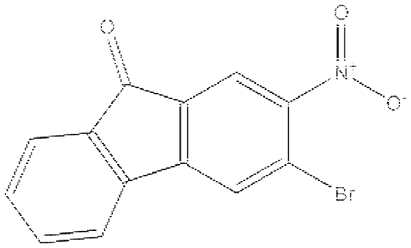 2-溴-7-氯-7-氧芴,3-bromo-2-nitro-9-fluorenone