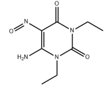 1,3-二乙基-5-亚硝基-6-氨基尿嘧啶,6-Amino-1,3-diethyl-5-nitrosopyrimidine-2,4(1H,3H)-dione