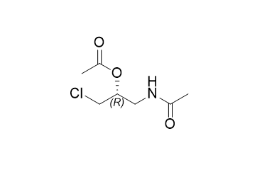 利奈唑胺杂质41,(R)-1-acetamido-3-chloropropan-2-yl acetate