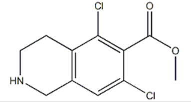 5,7-二氯-3,4-二氢-异喹啉-6-甲酸甲酯盐酸盐,methyl 5,7-dichloro-1,2,3,4-tetrahydroisoquinoline-6-carboxylate