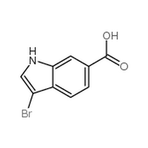 3-溴吲哚-6-甲酸,3-Bromo-1H-indole-6-carboxylic acid