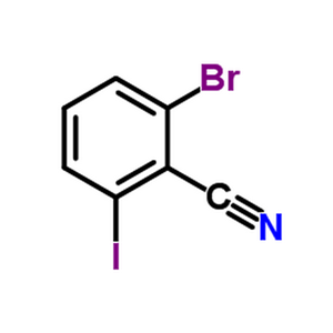 2-溴-6-碘苯腈