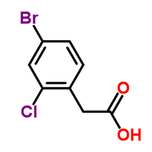2-氯-4-溴苯乙酸,2-(4-Bromo-2-chlorophenyl)acetic acid