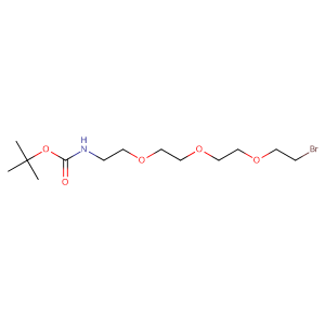 (2-(2-(2-(2-溴乙氧基)乙氧基)乙氧基)乙基)氨基甲酸叔丁酯,N-Boc-PEG4-bromide