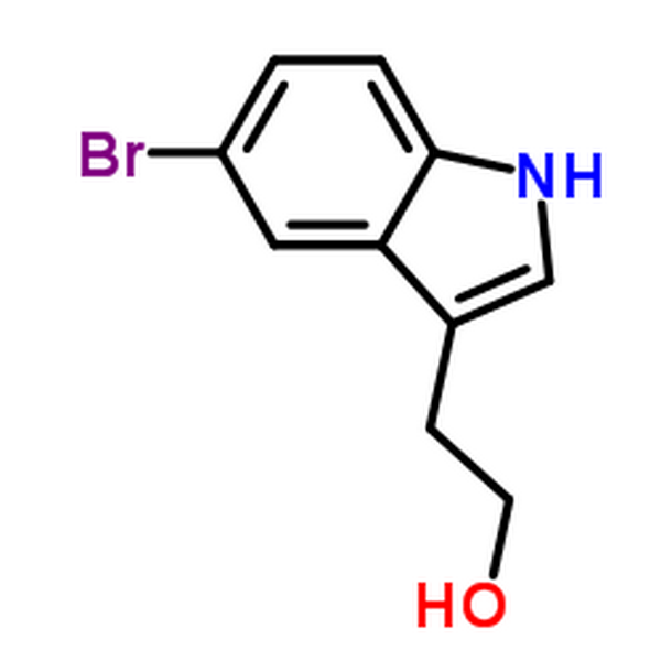 5-溴色醇,2-(5-Bromo-1H-indol-3-yl)ethanol