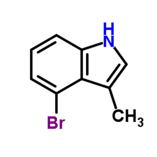 4-溴3-甲基吲哚,4-Bromo-3-methyl-1H-indole