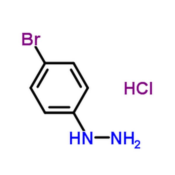 4-溴苯肼盐酸盐,(4-Bromophenyl)hydrazine hydrochloride