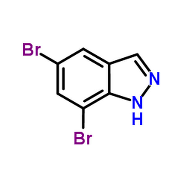 5,7-二溴-1H-吲唑,5,7-Dibromo-1H-indazole