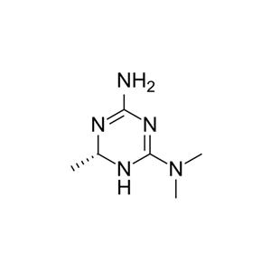 1,3,5-Triazine-2,4-diamine,1,6-dihydro-N,N,6-trimethyl-,(+)-(9CI)