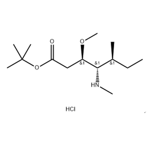 （3R,4S,5S)-叔丁基3-甲氧基-5-甲基-4-(甲基氨基)庚酸酯盐酸盐,(3R,4S,5S)-tert-butyl 3-Methoxy-5-Methyl-4-(MethylaMino)heptanoate hydroc hloride