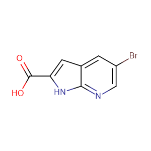 5-溴-1H-吡咯并[2,3-B]吡啶-2-羧酸