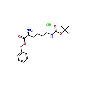 N6-(叔丁氧羰基)-L-赖氨酸苄酯单盐酸盐,(S)-Benzyl 2-amino-6-((tert-butoxycarbonyl)amino)hexanoate hydrochloride