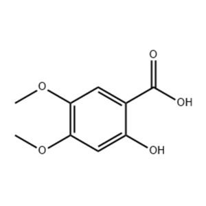 2-羟基-4,5-二甲氧基苯甲酸,2-Hydroxy-4,5-Dimethoxy Benzoic Acid