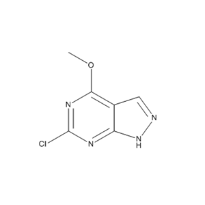 6-chloro-4-methoxy-1(2)H-pyrazolo[3,4-d]pyrimidine