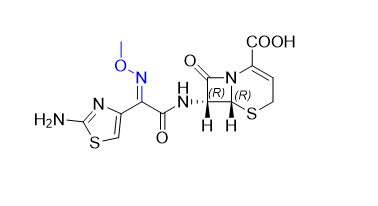 头孢唑肟杂质01,(6R,7R)-7-((E)-2-(2-aminothiazol-4-yl)-2-(methoxyimino)acetamido)-8-oxo-5-thia-1-azabicyclo[4.2.0]oct-2-ene-2-carboxylic acid