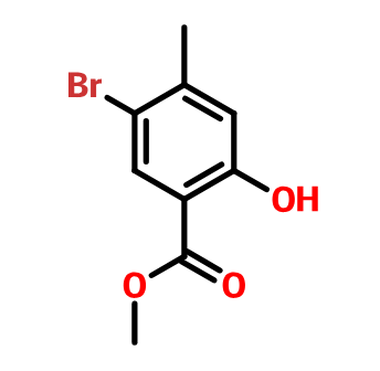 5-溴-2-羟基-4-甲基苯甲酸甲酯,Methyl 5-bromo-2-hydroxy-4-methylbenzoate