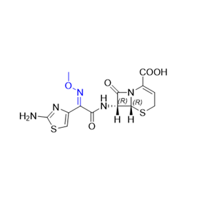 头孢唑肟杂质01,(6R,7R)-7-((E)-2-(2-aminothiazol-4-yl)-2-(methoxyimino)acetamido)-8-oxo-5-thia-1-azabicyclo[4.2.0]oct-2-ene-2-carboxylic acid