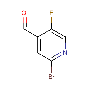 2-溴-5-氟-4-吡啶甲醛