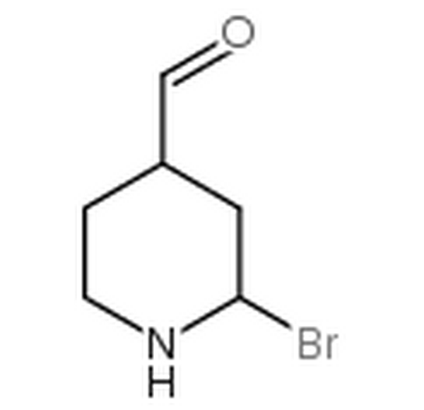 2-溴-4-甲酰哌啶,2-bromopiperidine-4-carbaldehyde