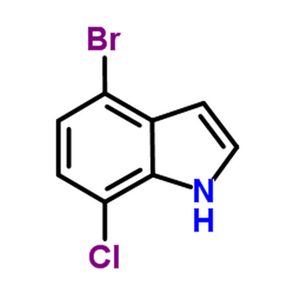 7-氯-4-溴吲哚,4-Bromo-7-chloro-1H-indole