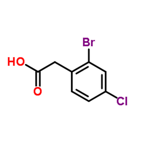 2-溴-4-氯苯乙酸,2-Bromo-4-chlorophenylacetic acid