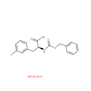 (2S)-2-{[(benzyloxy)carbonyl]amino}-3-(3-fluorophenyl)propanoic acid