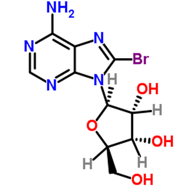 8-溴腺苷,8-Bromoadenosine