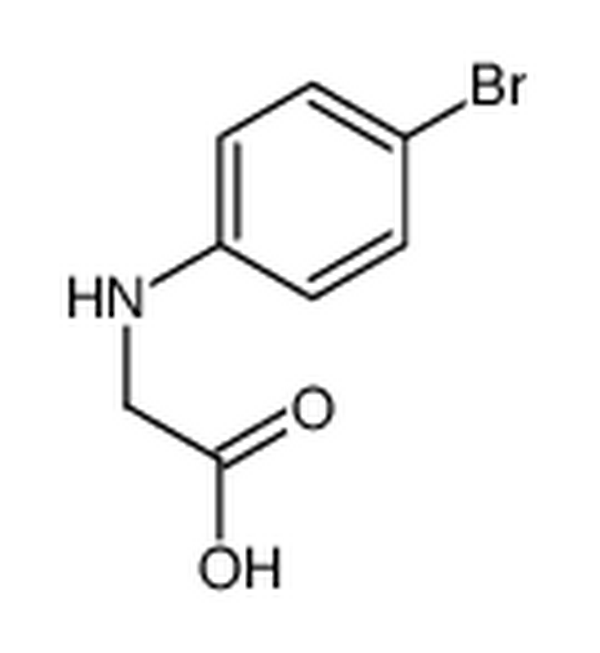 4-溴苯甘氨酸,2-(4-bromoanilino)acetic acid