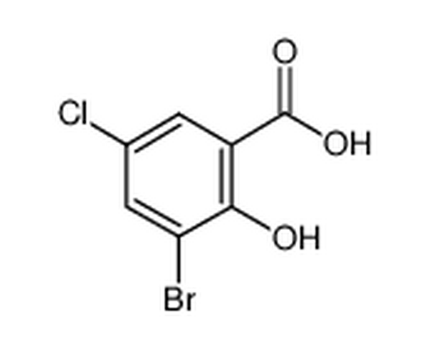 3-溴-5-氯水杨酸,3-bromo-5-chloro-2-hydroxybenzoic acid