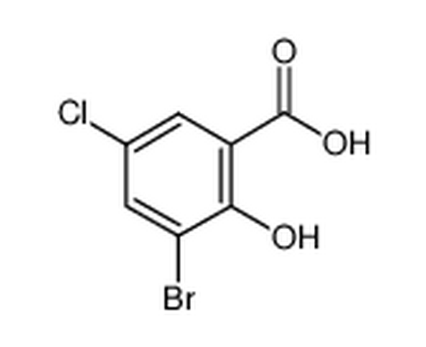 3-溴-5-氯水楊酸,3-bromo-5-chloro-2-hydroxybenzoic acid