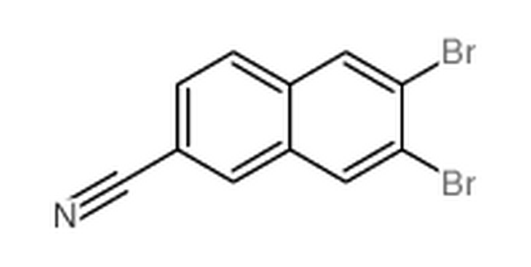 6,7-二溴-2-萘腈,6,7-dibromonaphthalene-2-carbonitrile