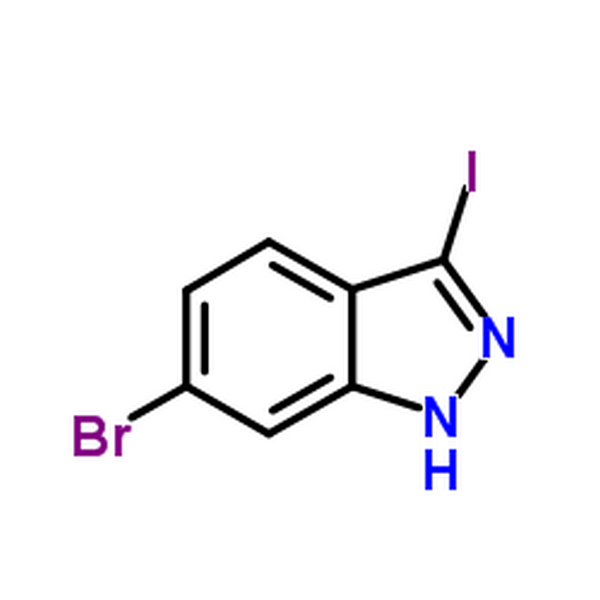 3-碘-6-溴吲唑,6-Bromo-3-iodo-1H-indazole
