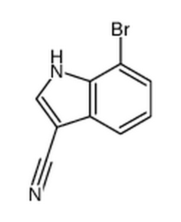 7-溴吲哚-3-甲腈,7-bromo-1H-indole-3-carbonitrile