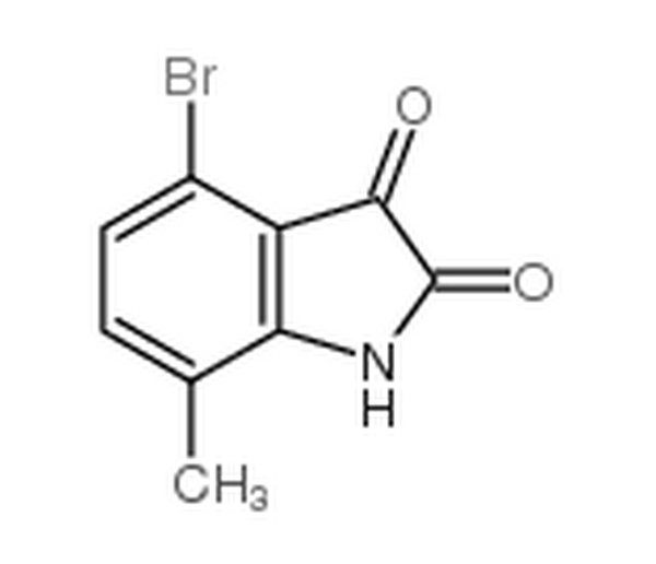4-溴-7-甲基靛红,4-bromo-7-methylisatin