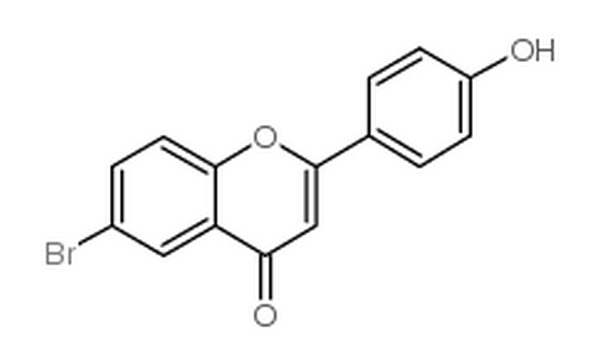 6-溴-4-羟基黄酮,6-bromo-2-(4-hydroxyphenyl)chromen-4-one