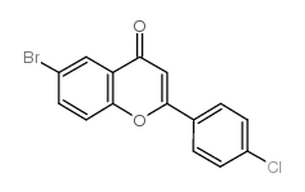 6-溴-4-氯黄酮,6-bromo-2-(4-chlorophenyl)chromen-4-one